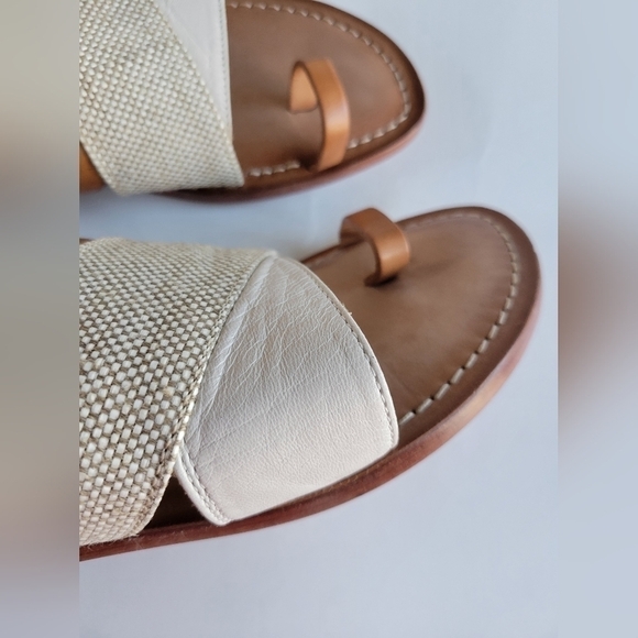 Johnson & Murphy Patti criss over thong sandals size 9. - Picture 10 of 11